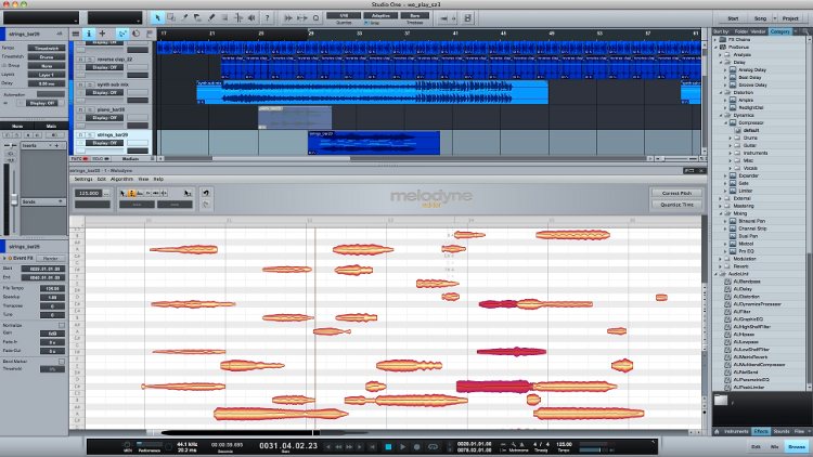 Studio One-Melodyne