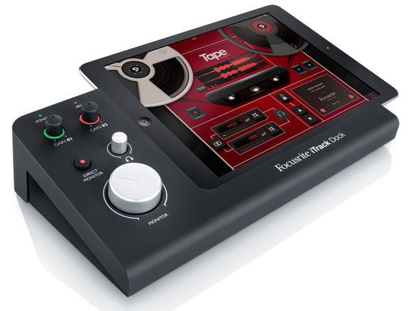 Focusrite-iTrack-Dock-iPad