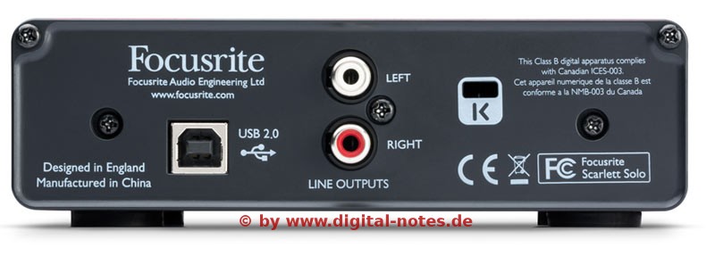 Focusrite-Solo-rear