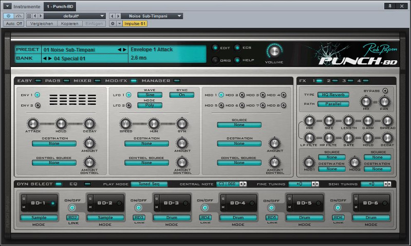 punch-bd-padsettings