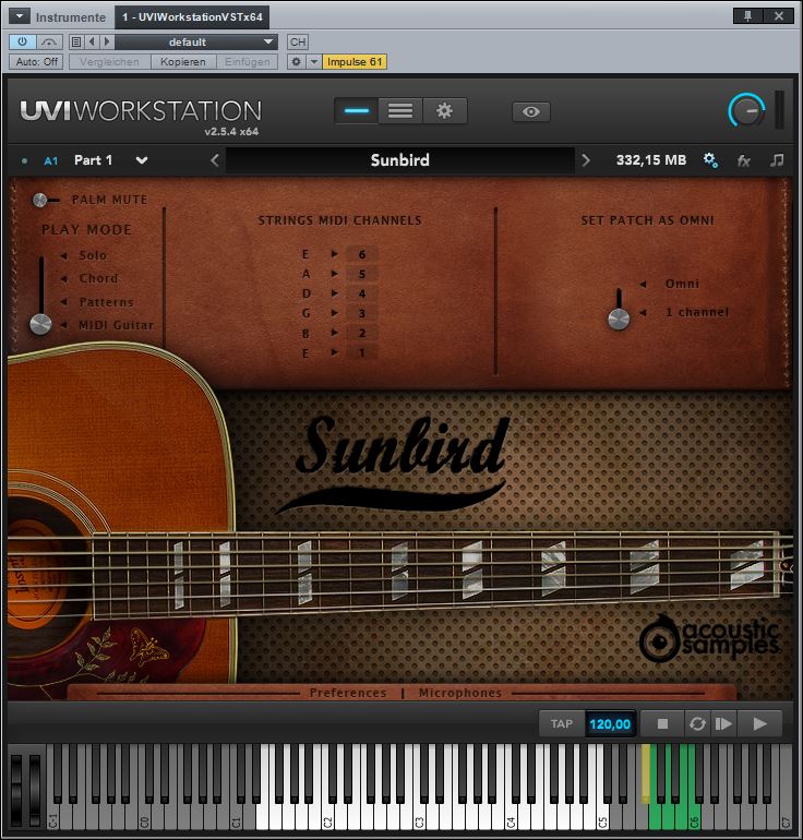 sunbird-playmode