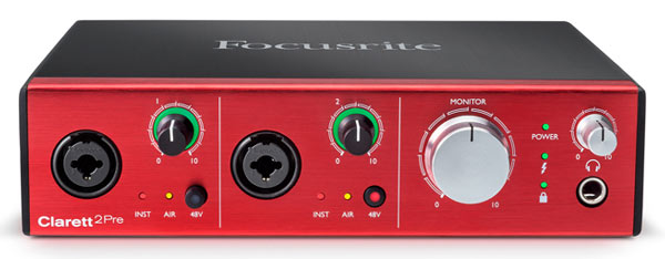 Focusrite-Clarett2Pre_Front