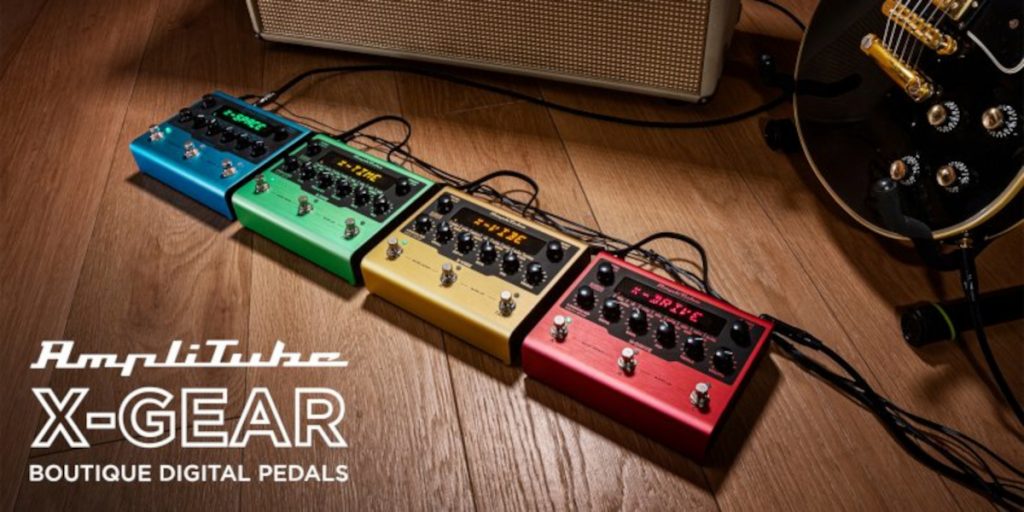 IK Multimedia releases AmpliTube XGEAR digital effects pedals www