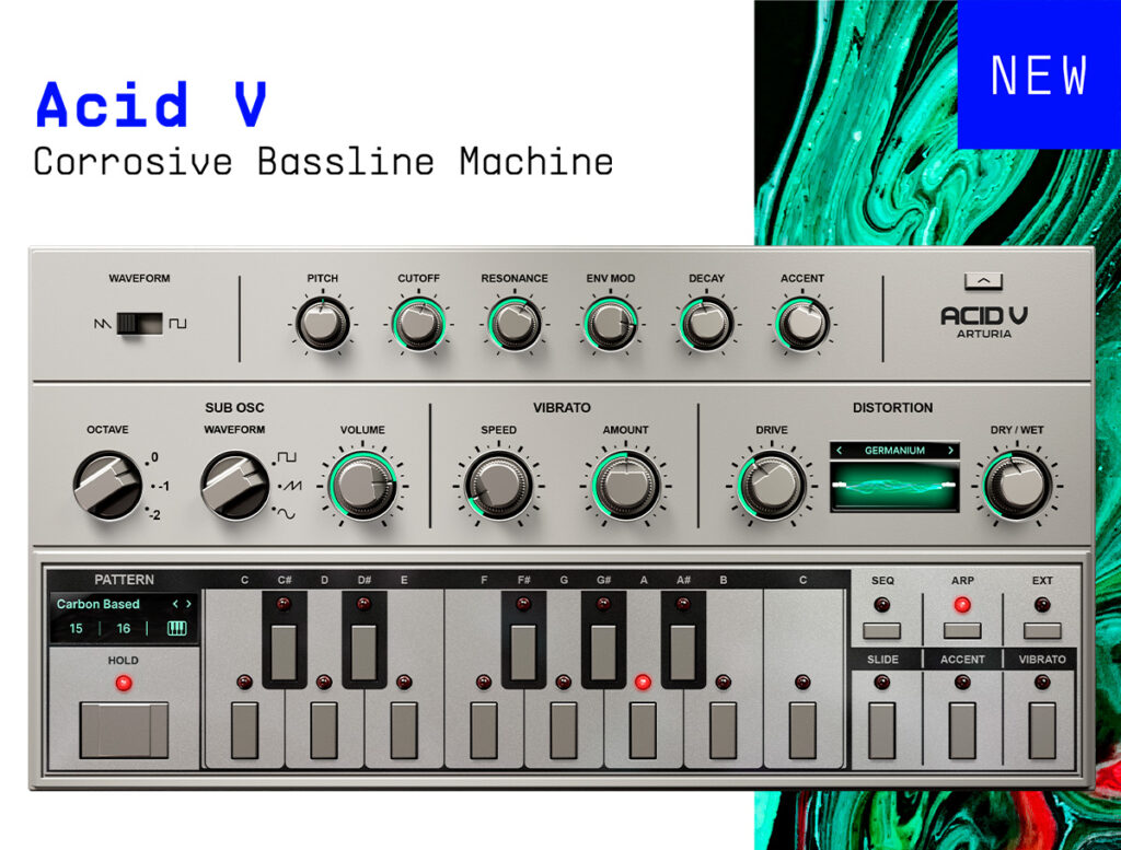 Arturia releases Acid V: corrosive bassline machine – www.digital-notes.de